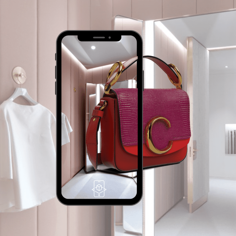 Augmented Reality solution of a Chloé bag