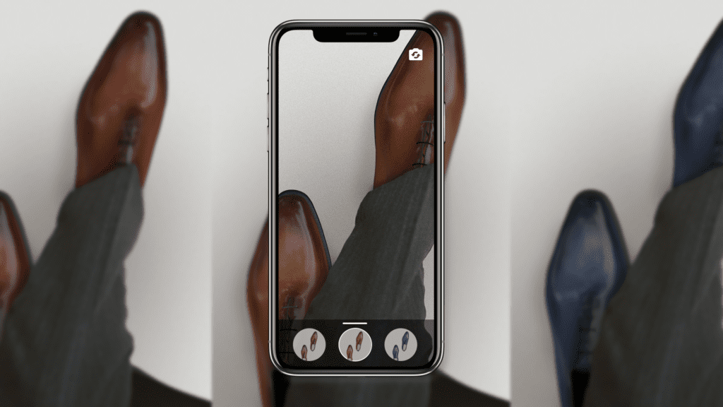 Virtual try-on for shoes by SmartPixels