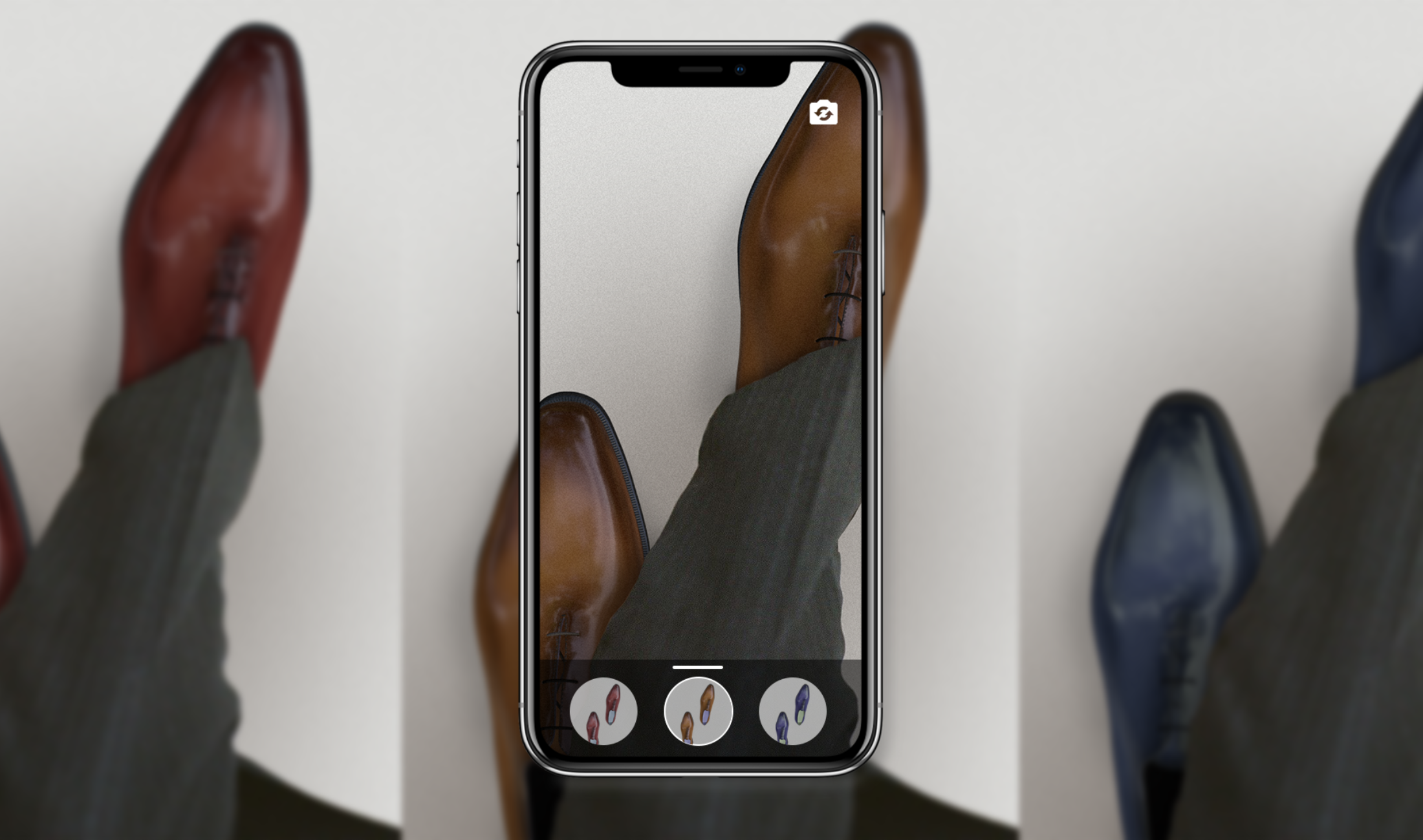 Essayage virtuel chaussures by SmartPixels