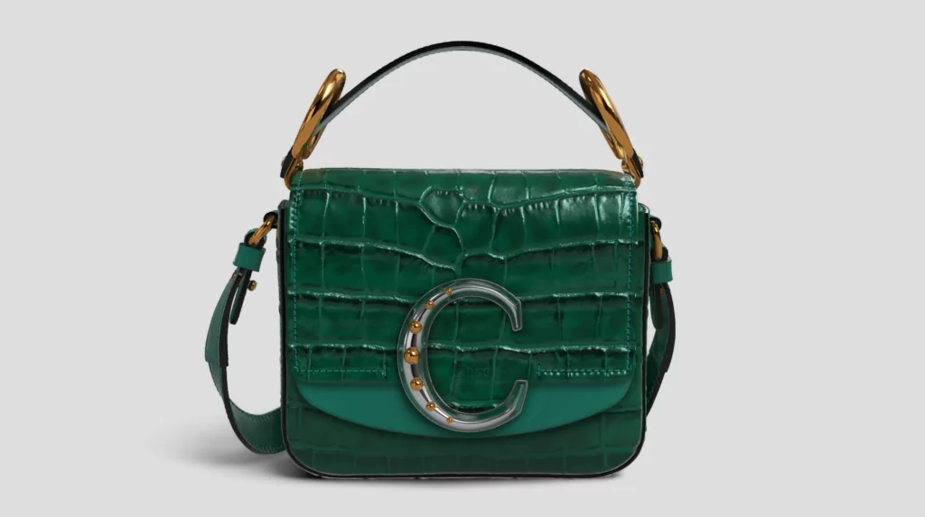 Photo-realistic 3D rendering by SmartPixels for a Chloé bag