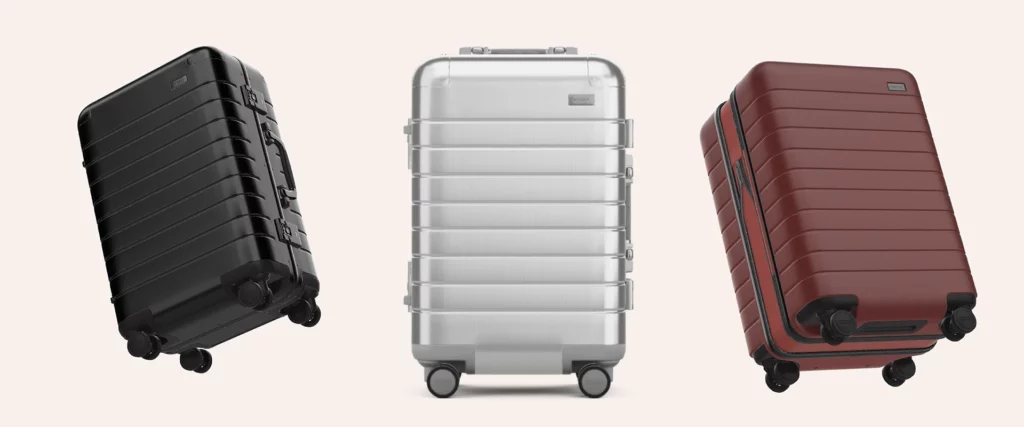 3D renderings Away Travel Suitcases