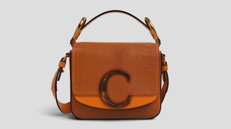 3D bag visual, 3D Configurator, 3D leather bag, Photorealistic 3d leather goods, Chloé